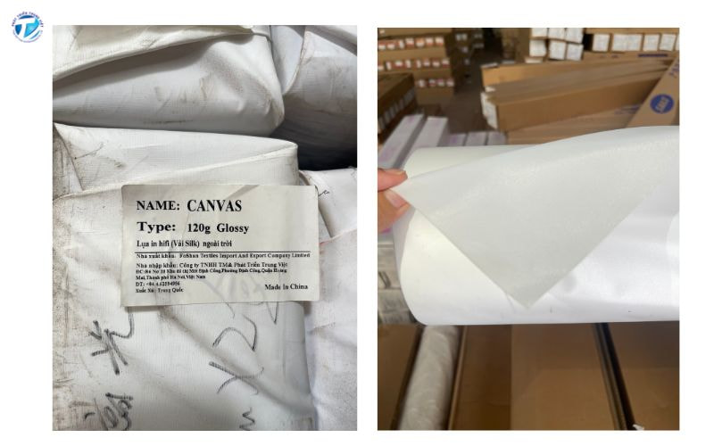 Sản phẩm lụa in phun tại Phát Triển Trung Việt